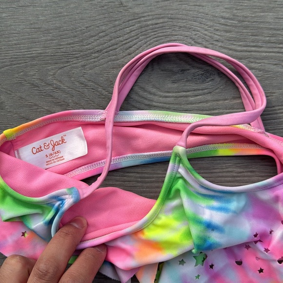 Colorful Star Print Bikini Set - Picture 6 of 7